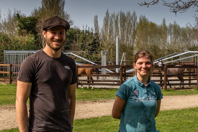 Arthur Desprez et son employée, Camille