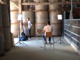Tournage aux écuries
